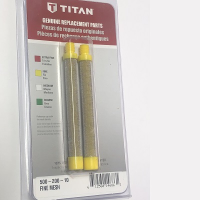 Titan 500-200-10 Yellow 100 Mesh - Fine (2-Pack)